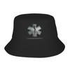 Benutzerdefinierter EMT Stern des Lebens Eimerhut Unisex WoUnisex Sanitäter Medizinischer Outdoor-Sonnen-Sommer-Camping-Angelhut