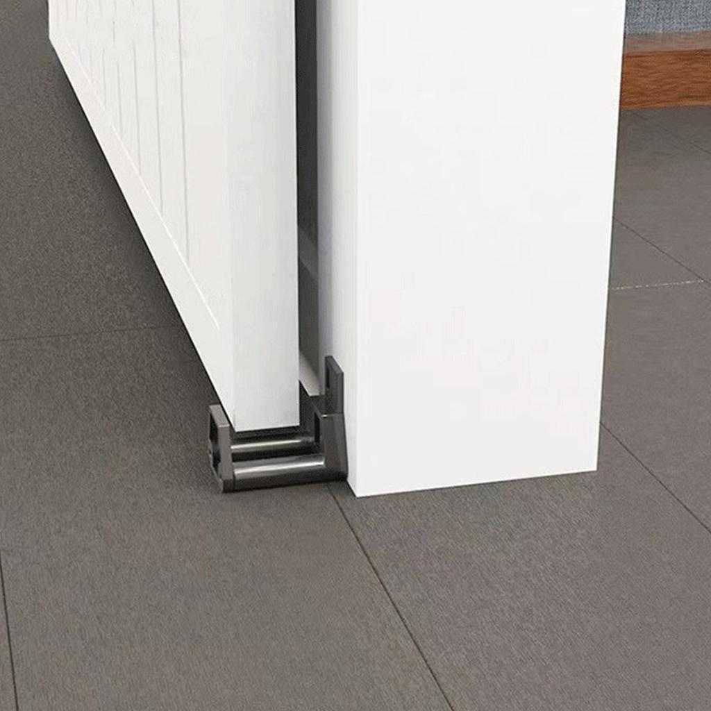 Adjustable Floor Guide Wall Mounted Sliding Door Guide Bottom Track Guide Sliding Barn Door Hardware Easy To Install