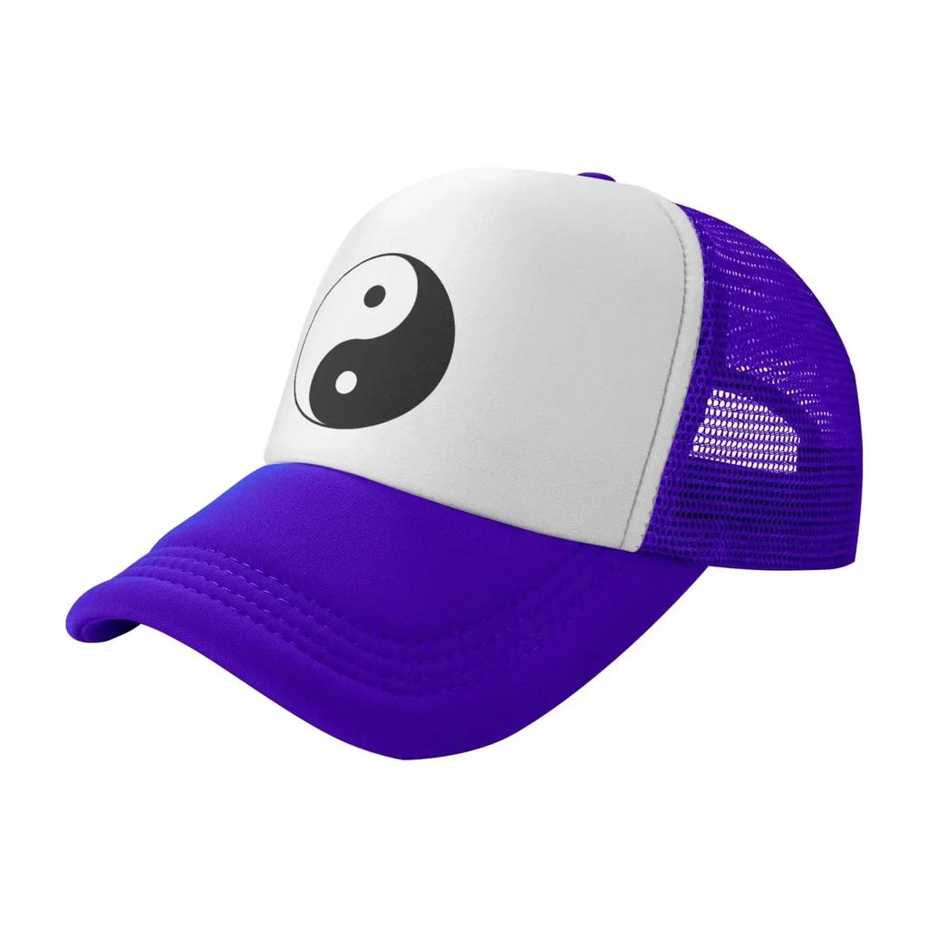 Tai Chi Yin Yang Trucker Hat Mesh Baseball Snap Back Cap for Unisex Or Women Outdoors