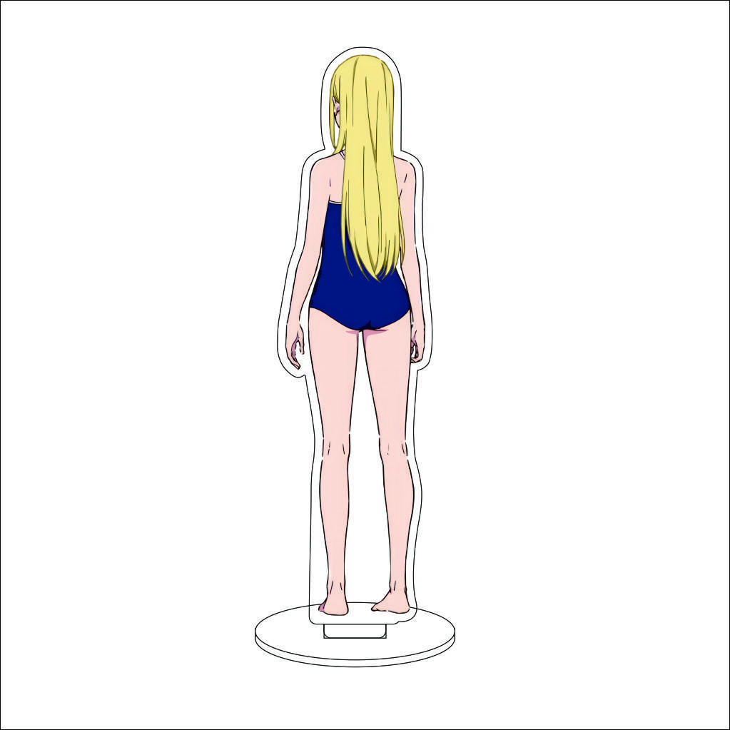16CM Anime Summer Time Rendering Cosplay Acrylic Stand Ornaments Southern Hizuru Kofune Ushio Figure Stand Halloween Gifts