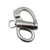 Jaw Swivel Snap Shackle Stainless Steel for Sailboats Spinnakers Halyards &Diving 35/52/69/96mm Snap Shackle