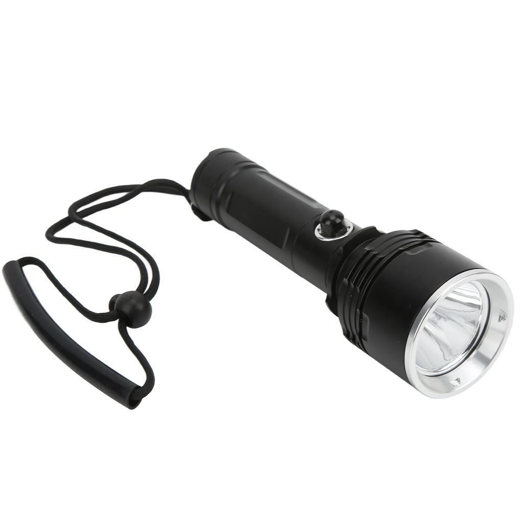 Latarka nurkowa 1500LM IPX8 Wodoodporna Magnetron XHP70 Latarka do nurkowania ze szkłem hartowanym do nurkowania podwodnego