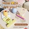 New Mini Foldable Desktop Mop Cartoon Bear Durable Absorbent Sponge Mop Wet Dry Use on Table Wiping Tool Desktop Lazy Small Mops