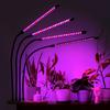 Led Plant Growth Lamp 80 Diodes Timer 25 W Home Plant Cultivation With Mains Adapter