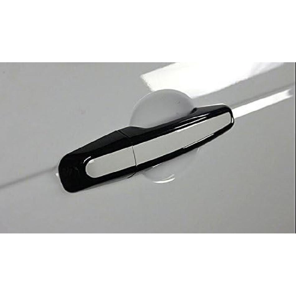 Black Exterior Car Door Handle Cover Trim 8pcs for Land Rover Range Rover Evoque 2012-2018