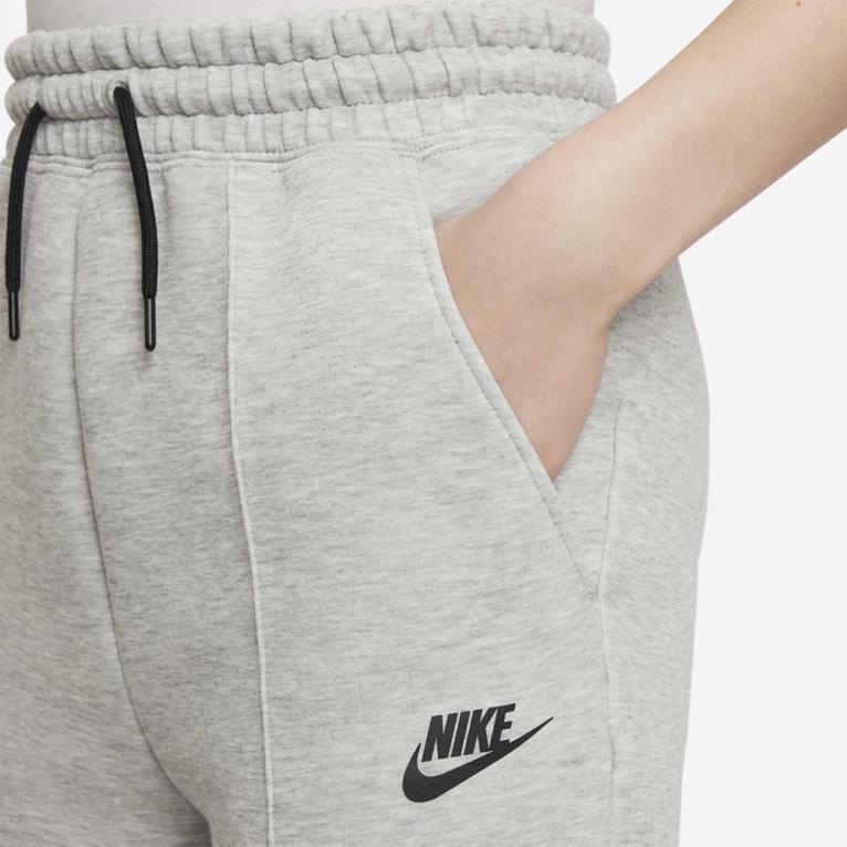 Nike Sportswear Tech Fleece Logo Print Jogger Knit Pants Kids bottoms Light-Grey FD2975-063
