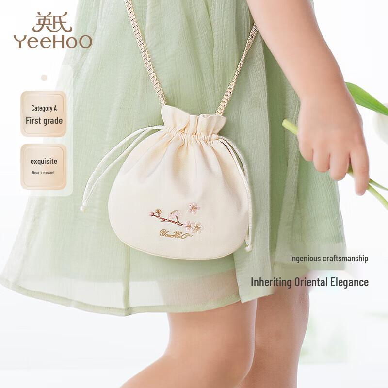 YEEHOO Girls Chinese Style Embroidered Crossbody Bag One Size