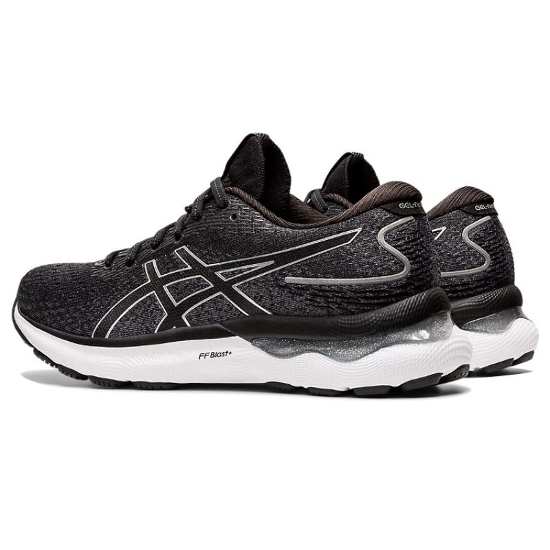 ASICS Gel Nimbus 24 Wide 'Black White' Women's Sneakers 1012B199-001