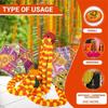 Runtowo 5 Stück 150 cm Künstliche Ringelblumen Girlande Künstliche Blumen für Diwali Allerseelen Halloween Hochzeitsfeier Dekoration