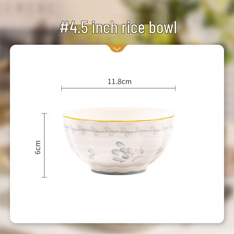 Morde Lanka Pastoral Floral Bone China 12-inch Fish Plate