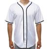 Men Summer T-shirt Pullover Short Sleeves Color Matching Buttons Single-breasted Daily Wear Loose Mid Length Men Baseball Uniform Male Clothes