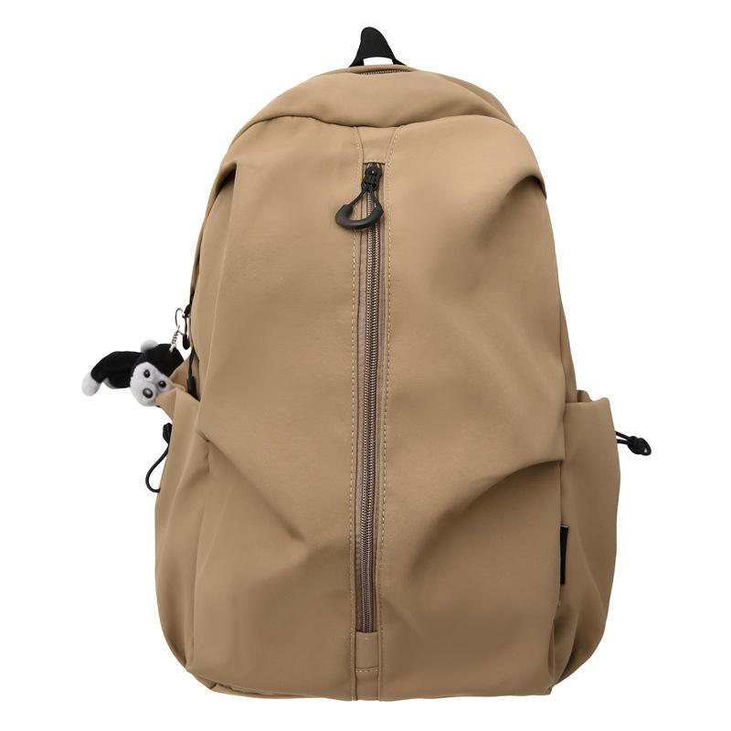 Schoolbag Japanese Ins Folded Backpack Male Large Capacity Travel Computer Backpack College Student Junior High School Student School Bag Female