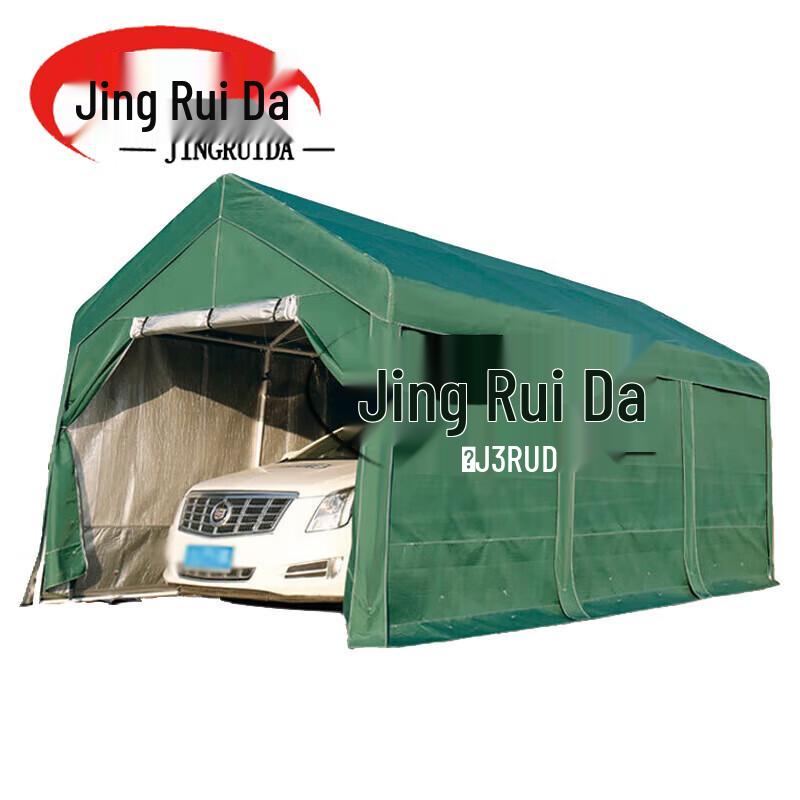 JINGRUIDA Thickened Rainproof Mobile Carport Tent