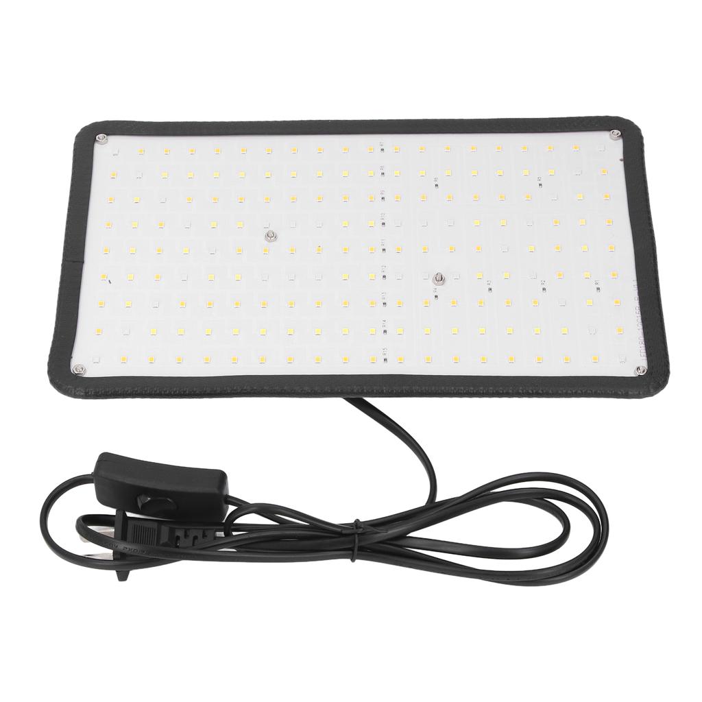 Plant Grow Light 180 LEDs Red White Warm Light Hanging Growing Lamp for Flower Vegetable Fruit Succu