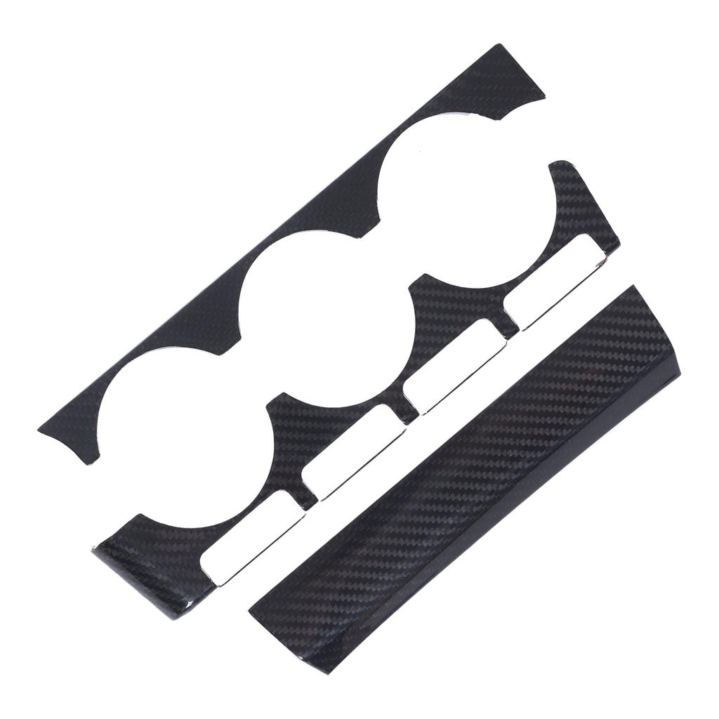 Air Conditioning Switch Panel Trim Cover Real Carbon Fiber Replacement for Subaru BRZ ZN8 ZD8 2022+