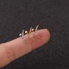 Brinco Lua Orelha 1Pc Estrela Piercing Joia Helix
