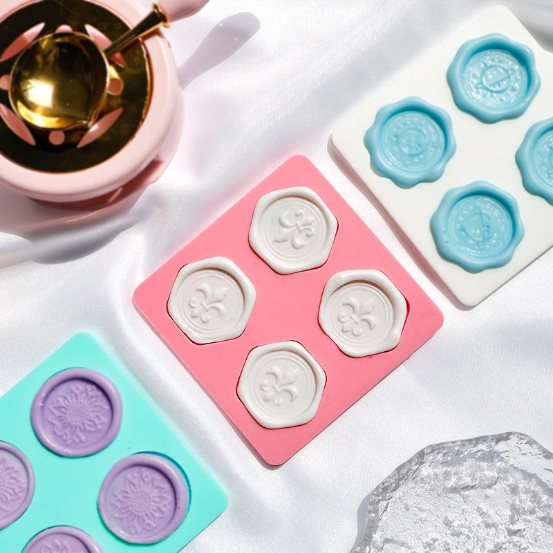 2.5cm Lacquer Wax Seal Head Special Mold Settler for DIY Lacquer Seal Fixing and Demoulding