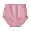 Plus Size Women's 200 Jin High Waist Breathable Cotton Panties - Abdomen Control & Hip Lift for Middle-Aged and Elderly