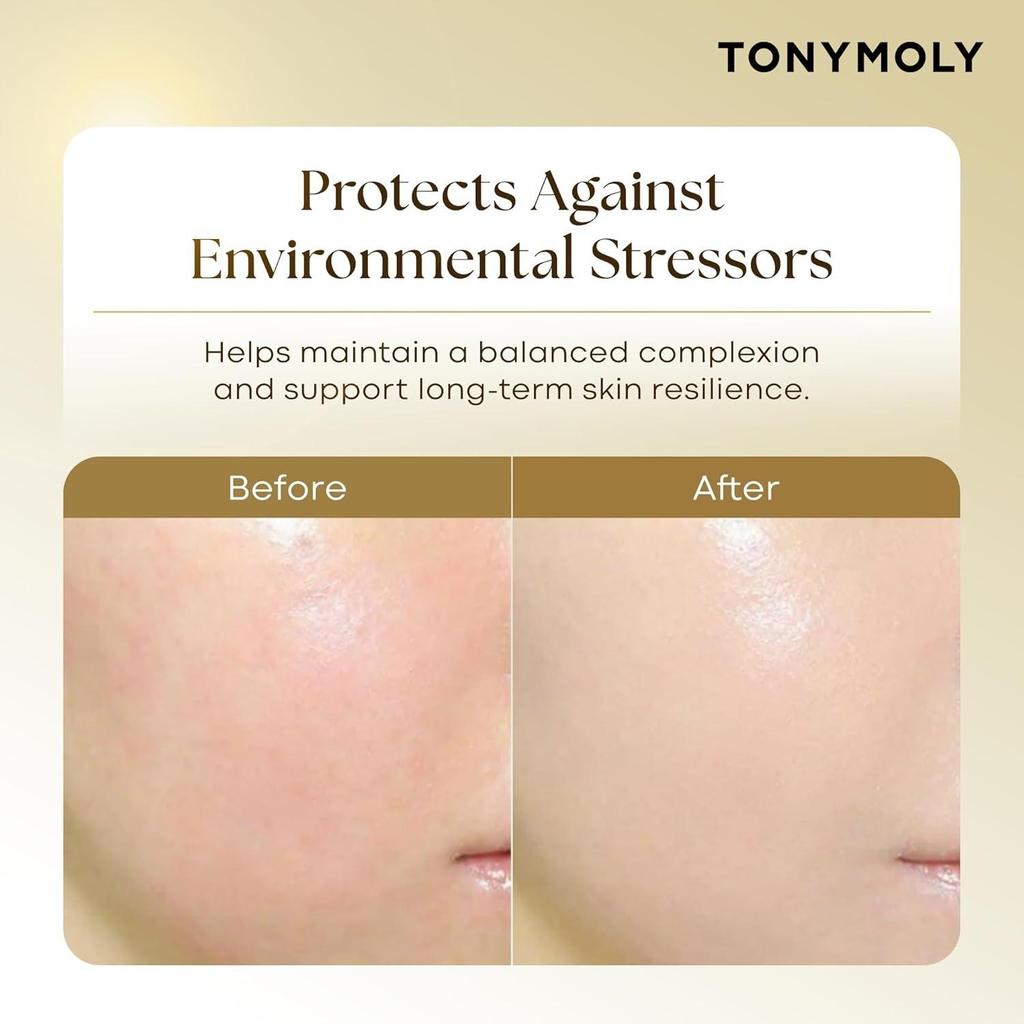 Tonymoly Intense Care Gold 24K Snail Cream Nourishing Firming Moisturizer 45ml