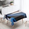 River House Tablecloth Natural Scenery  Anti-Stain Waterproof Rectangular Kitchen Dining Table Home Decor