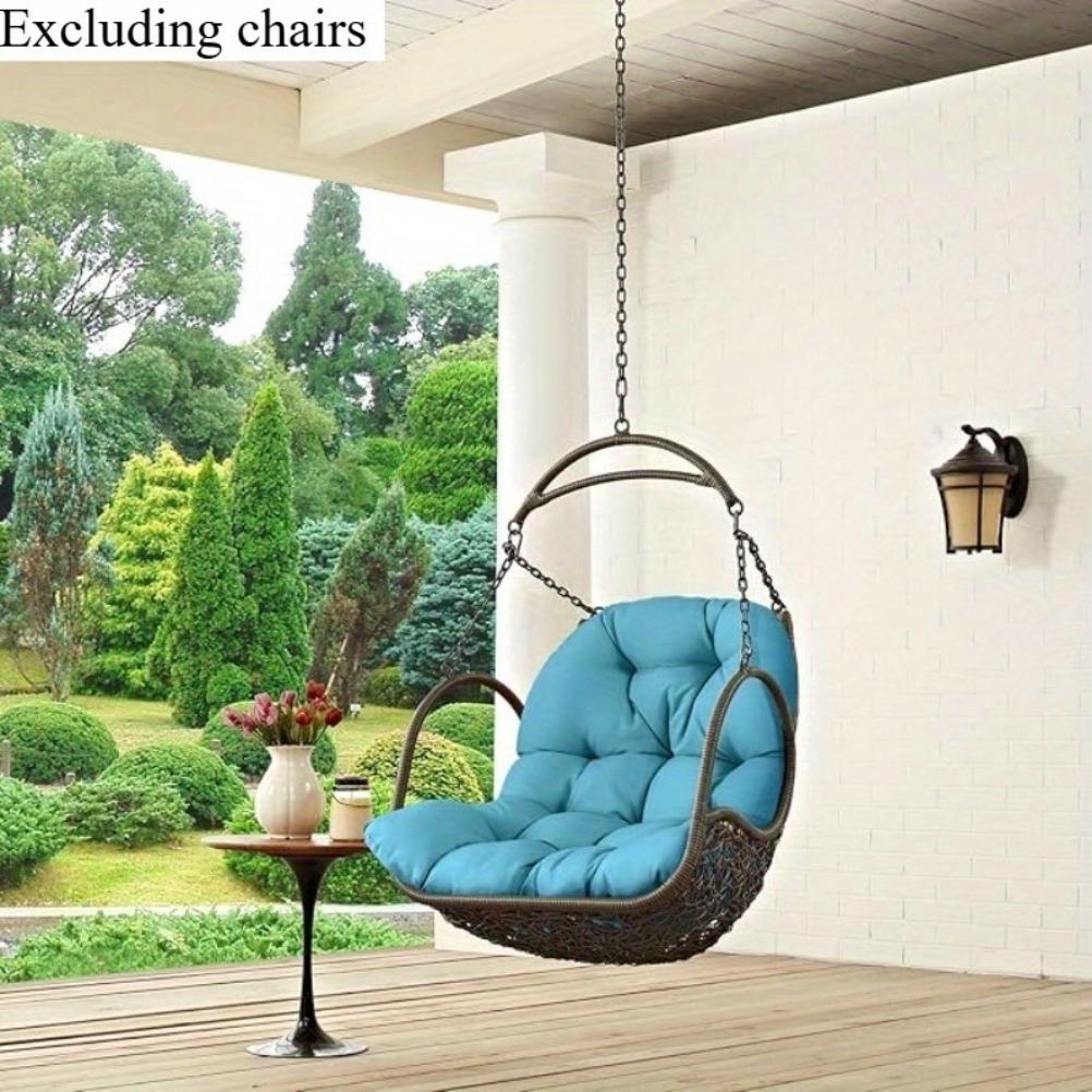 Outdoor Hängekorb Stuhl Sitzkissen Ganzjahres Hängestuhl Kissen Balkon Garten Kissen Hängemattenstuhl Kissen