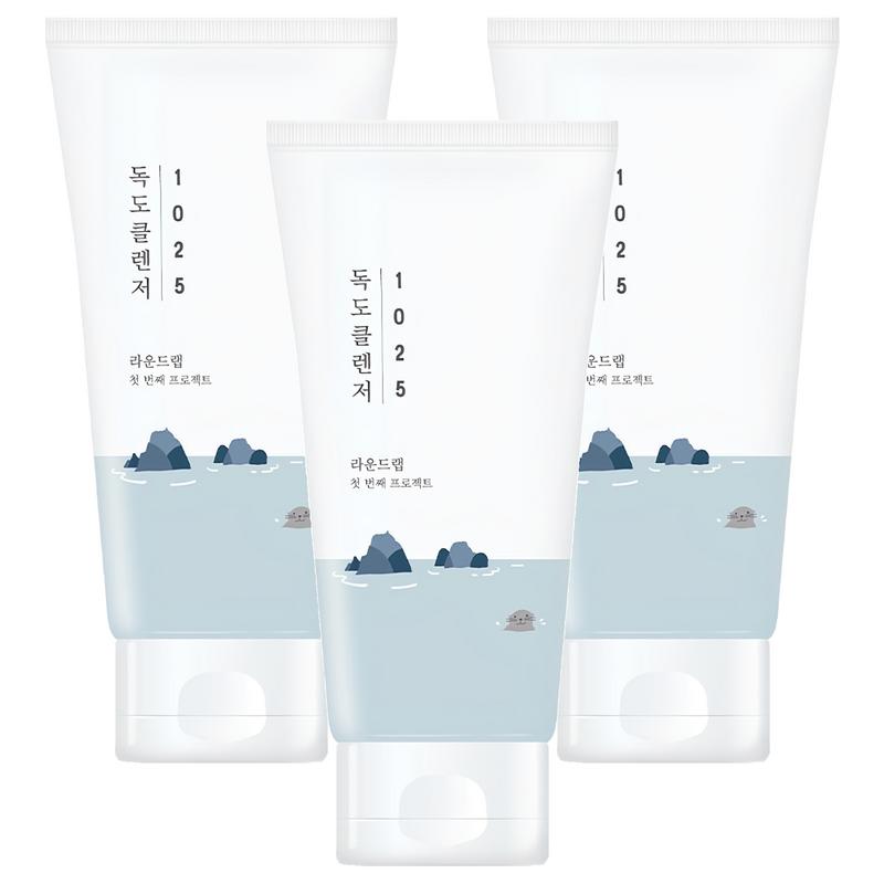 Round Lab 1025 Dokdo Cleanser, 150ml, 3 pcs