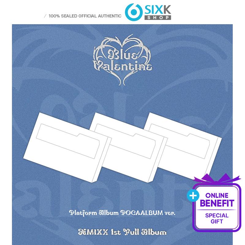 

[Предзаказ] NMIXX - 1-й полноформатный альбом [Blue Valentine] Платформенный альбом POCAALBUM Ver. (+Онлайн-выгода)