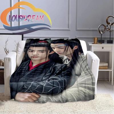 Popular TV El Gran Maestro de la Cultivación Manta de Franela Suave Manta Polar Ligera Todas las Estaciones Cálida para Sofá Cama Dormitorio Colcha
