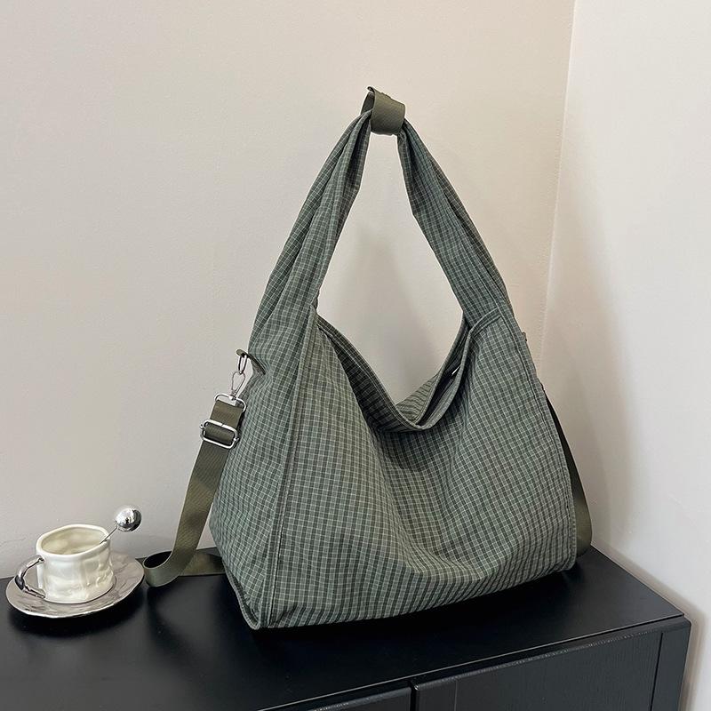 Canvas-Tasche Damen große Kapazität neue Sommer vielseitige Umhängetasche lässige College-Studenten Messenger-Tote-Bag