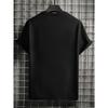 European sizes Men'S Crown K Small Logo Letter Print Sports Casual Versatile Short-Sleeved T-Shirt