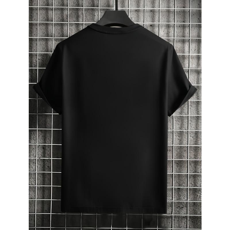 European sizes Men'S Crown K Small Logo Letter Print Sports Casual Versatile Short-Sleeved T-Shirt