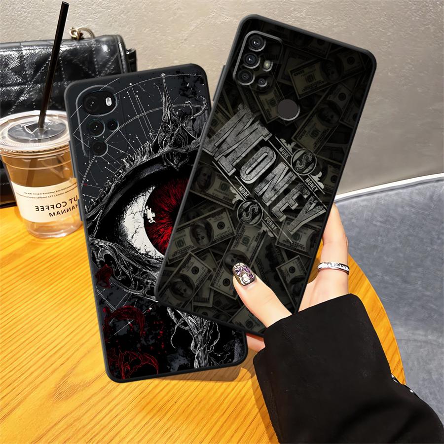 Handyhülle für Motorola Moto Edge 20 Pro 30 Lite G51 G73 G52 G60s G71 G22 Edge40 G50 G32 G53 G30 Gotisches Muster