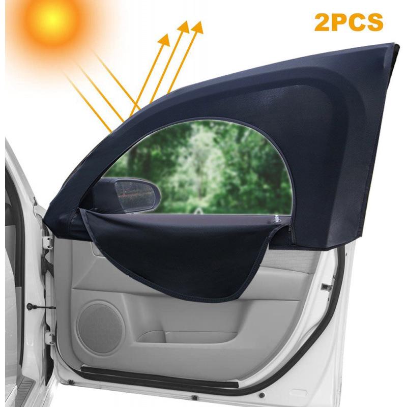 

Car Sunshade Heat-Insulation Mesh - Anti-Insect Mosquito Net with Zipper for Car Interior
