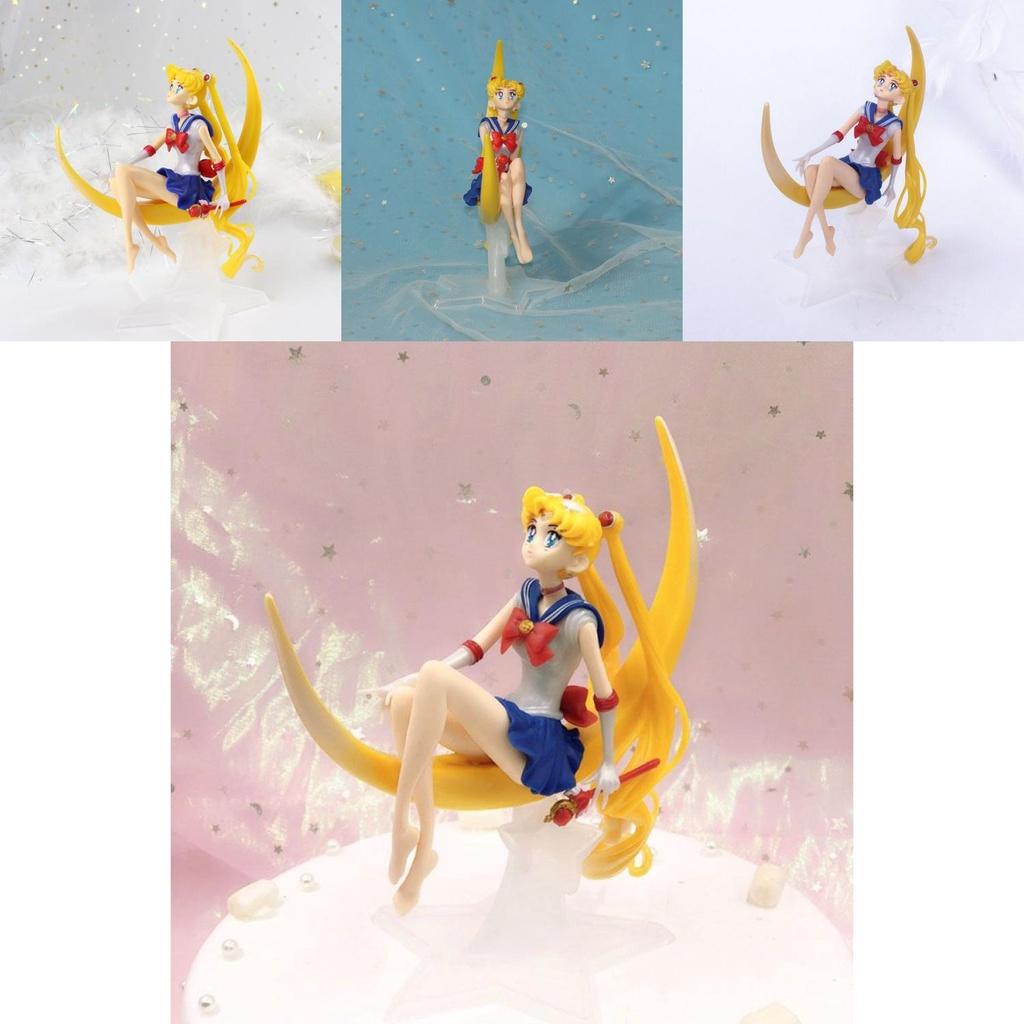 Handcrafted Sailor Moon Figures For Charming Cake And Dollhouse Decorations