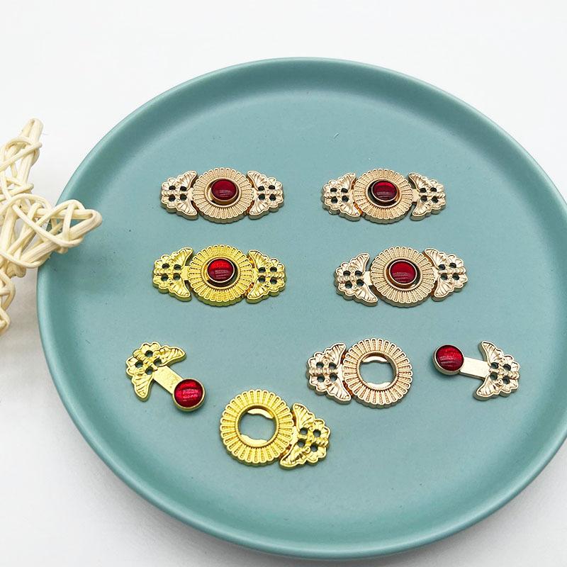 Button Chinese Style Clothes Buttons, All Kinds Of Large And Full Child Buckles, Collar Buckles, Hanfu Cheongsam Buckles