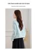 2025 Stylish Striped Beaded Round Neck Short Jacket – Spring & Autumn Collection