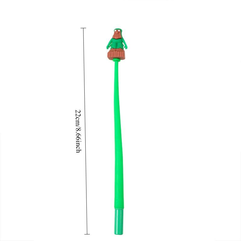48 pièces Stylo Neutre à Bascule Design Requin Mignon Singe, Papeterie Prix Étudiants, Cadeau Créatif, Convient pour l'Écriture Scolaire Signa Employés de Bureau