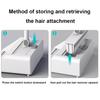 3-in-1 Broom Dustpan Set with Built-in Comb Teeth Long Handle Adjustable Extension Poles Retractable Floor Brush