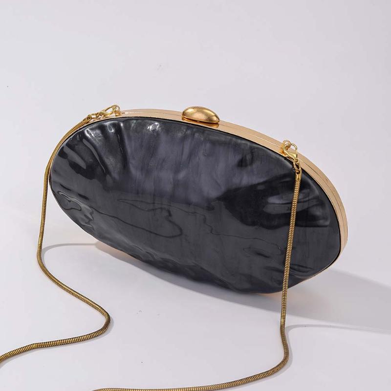 Acrylic Wedding Bag Crossbody Shoulder Unique Shell Shape New Arrival Clutch Evening Fashion Women's Mini Genuine Luxury Handbag
