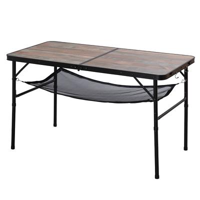 Outdoor Folding 120cm Compact Height Gift Idea Table, Wide, Lightweight, Storage, Adjustable, Multifunctional,