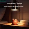 Set Holz Apfelform Ätherisches Öl Diffusor Aromatherapie Stäbchen Dekoration Sapele Holz Duft Diffusor Geeignet für Zuhause