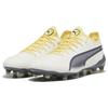 Puma King Ultimate FG AG Voltage Pack Men Sneakers Cream Alpine-Snow Asphalt 107563-05