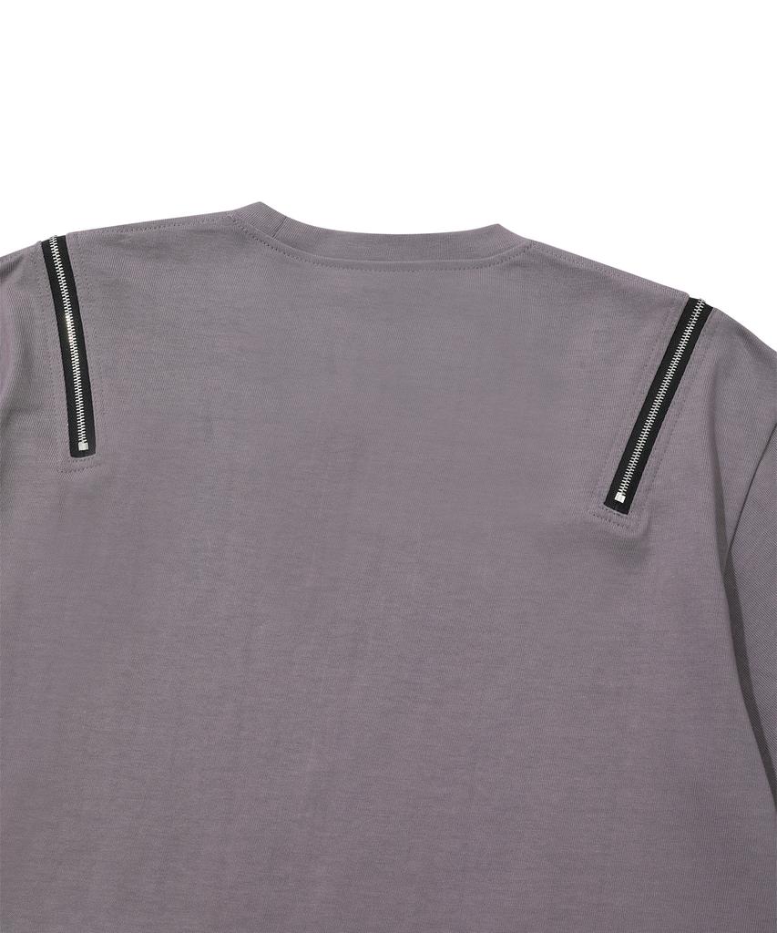 EPISODE UNTITLED Double Zipper T-Shirt_Purple