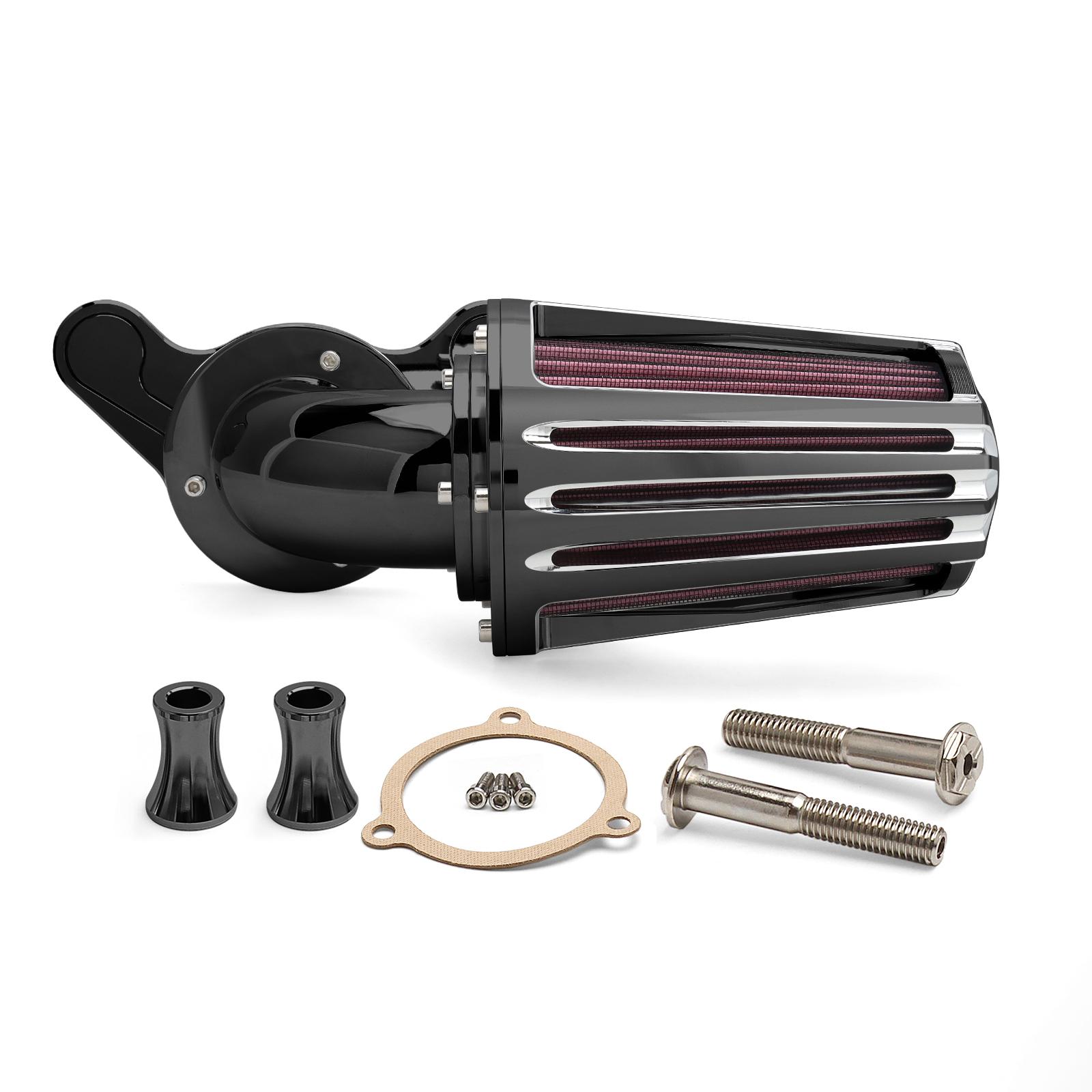 

Motorcycle Air Filter Intake Cleaner Black For Harley Touring Road King Electra Glide Road Glide Street Glide Trike Glide CVO MP09-008-0037BwR