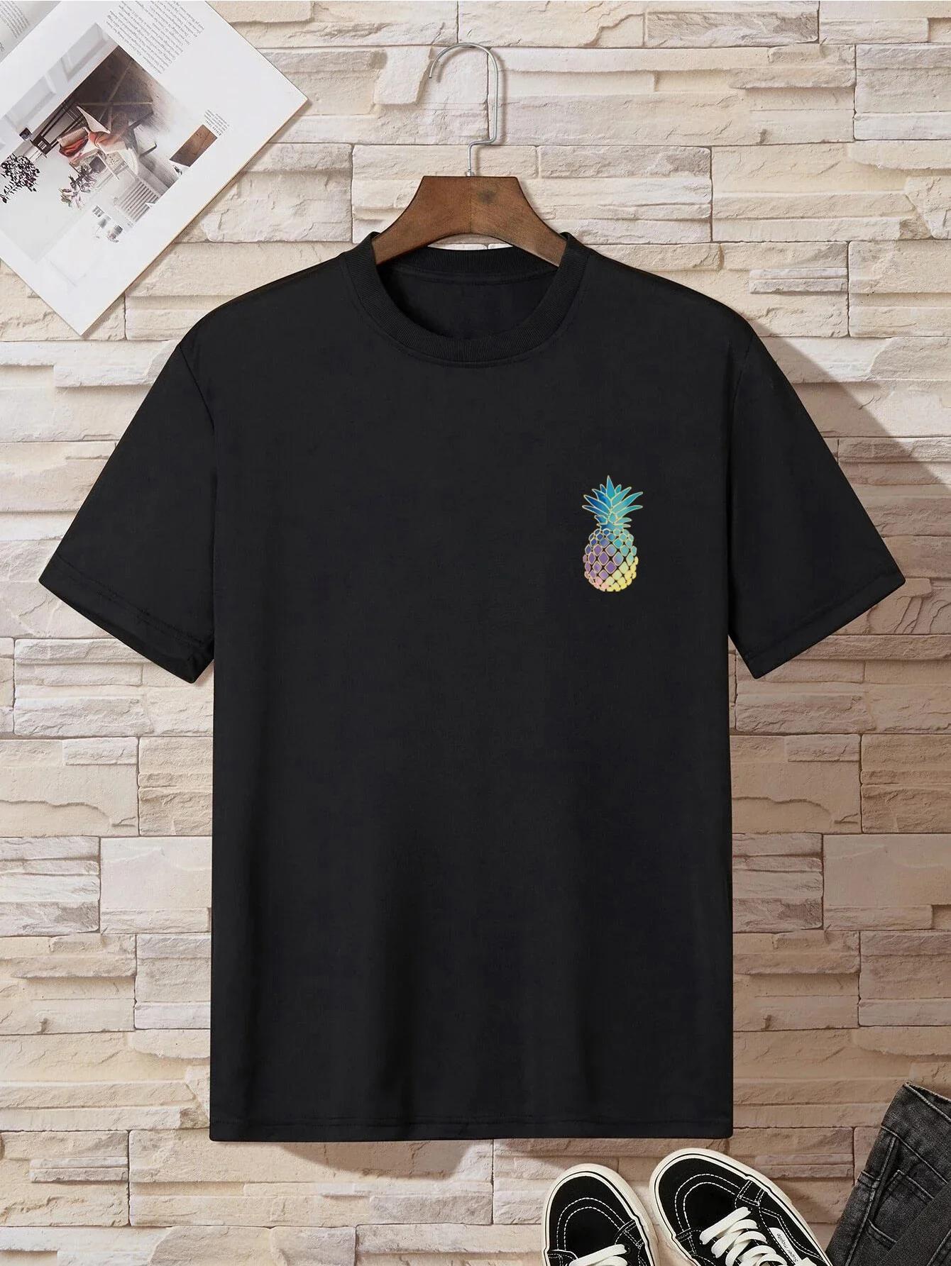 

Pineapple print Over Tee#Color XXXXXL чёрный