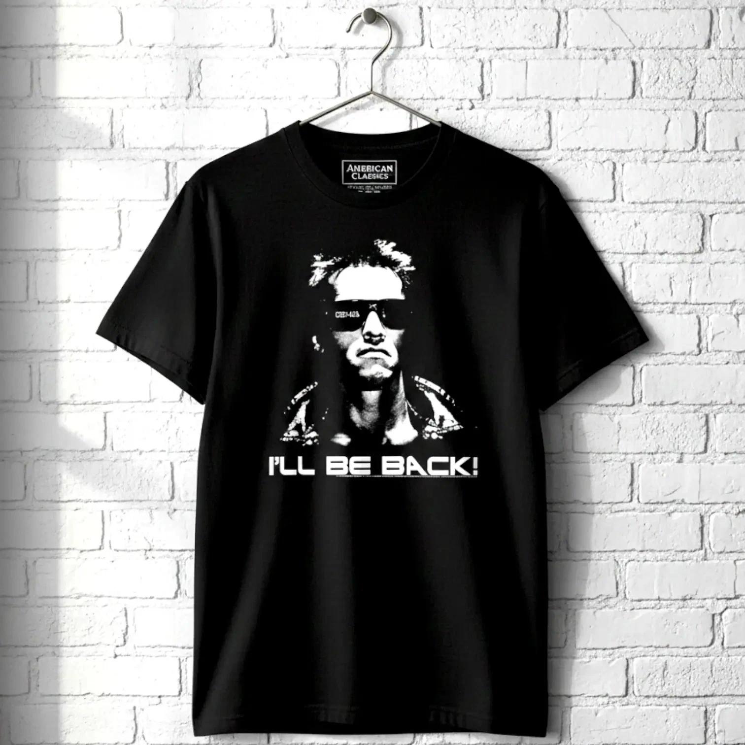 Terminator He ll Be Back Men s T Shirt XXXL