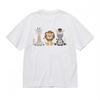Men's Comfortable Fashion Classic T-Shirt Giraffe Lion Zebra Design Cotton Tee
