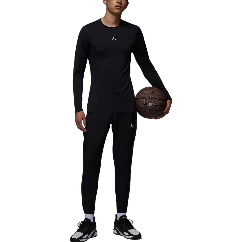 Jordan Sport Quick Dry T Shirts Men's Black/White HQ8684-010