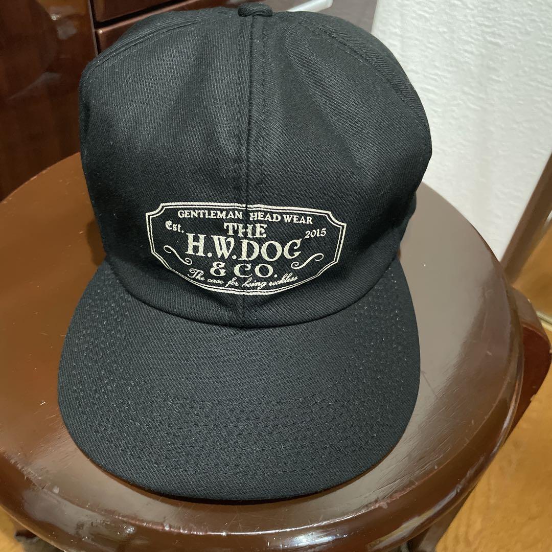 

[USED] H.W.DOG & CO. Black Cap 38
