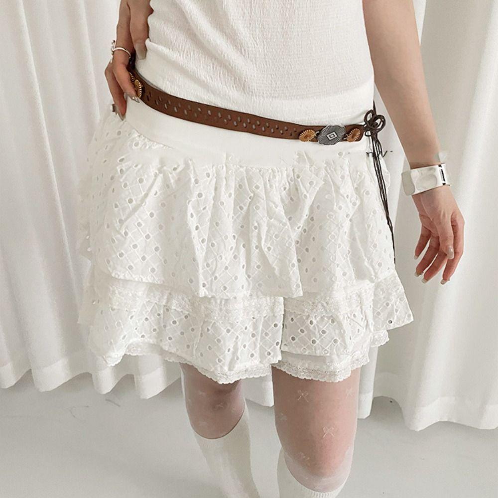 Flower Bohemian Style Waist Chain Retro Women Woven Belt Fashion Ethnic Style Belt  Daily